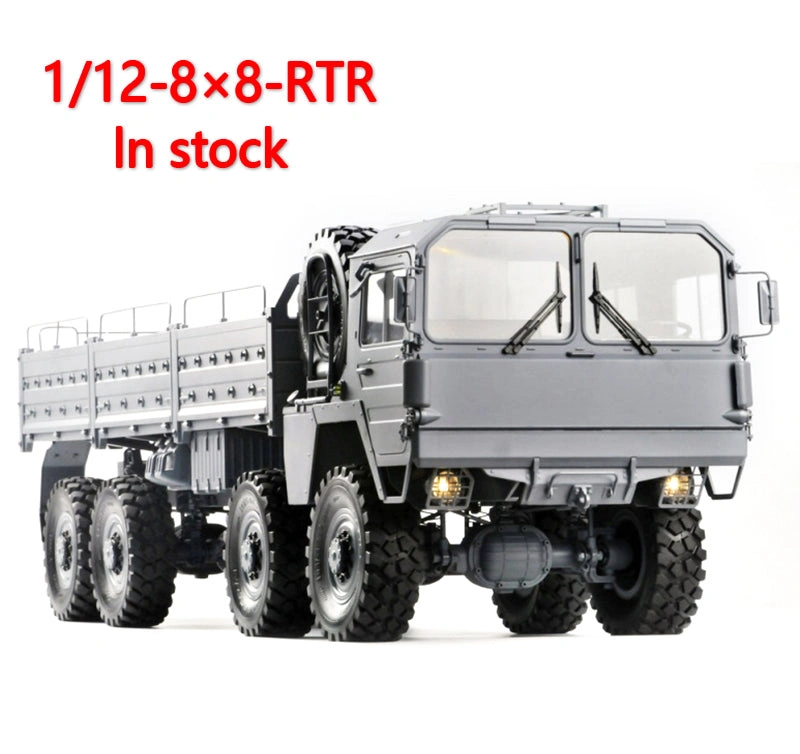 RC Military Truck Model 1/12 Waterproof Off-Road Adventure Toy