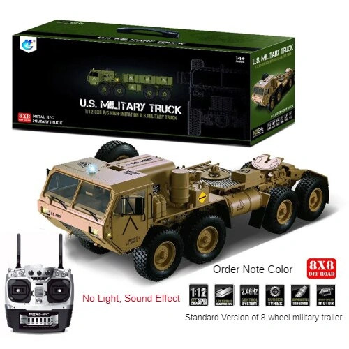1/12 Scale RC Military Truck - Extreme Off-Road Domination!